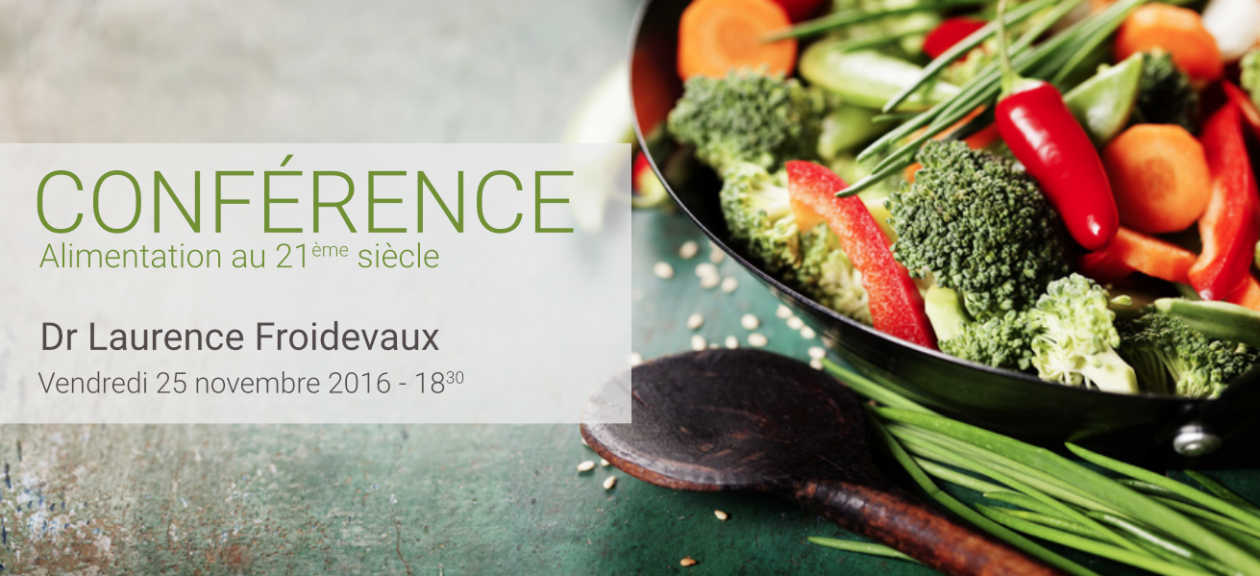 conférence de nutrition au centre chirosphere à Neuchâtel